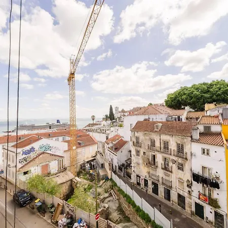 Appartamento Scenic 4br With River Views Alfama Location *
